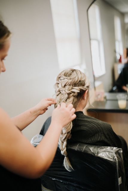 Wedding hair