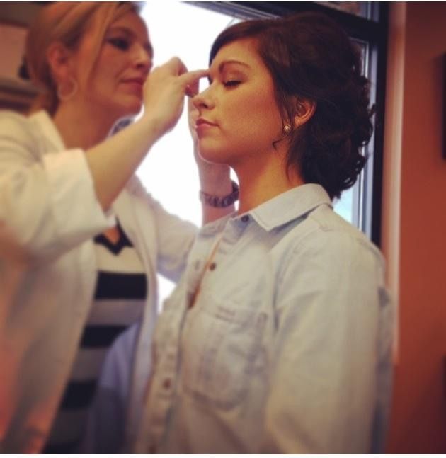 Wedding hair and makeup