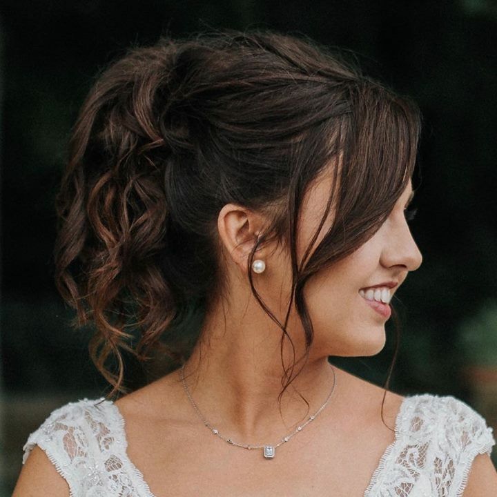 Wedding updo