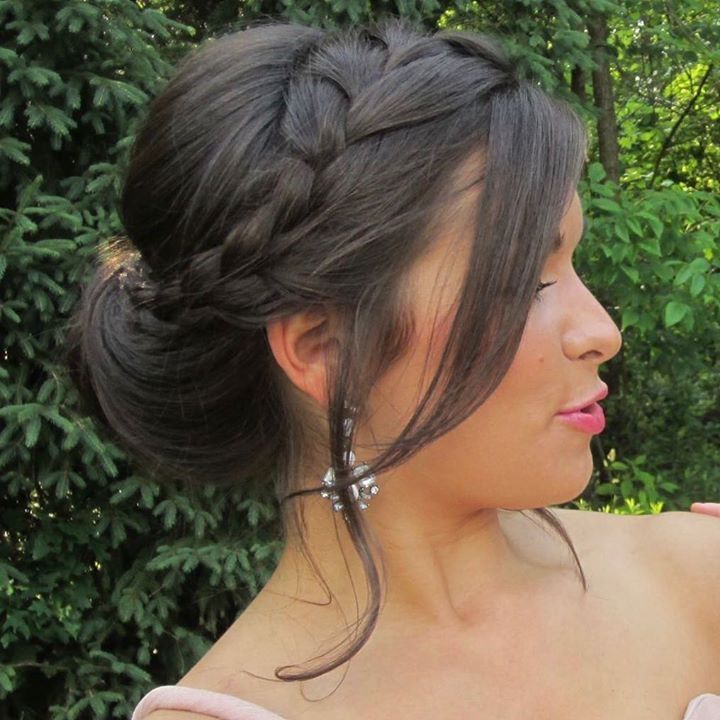 Wedding updo